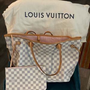 Louis Vuitton Damier Azur Neverfull MM